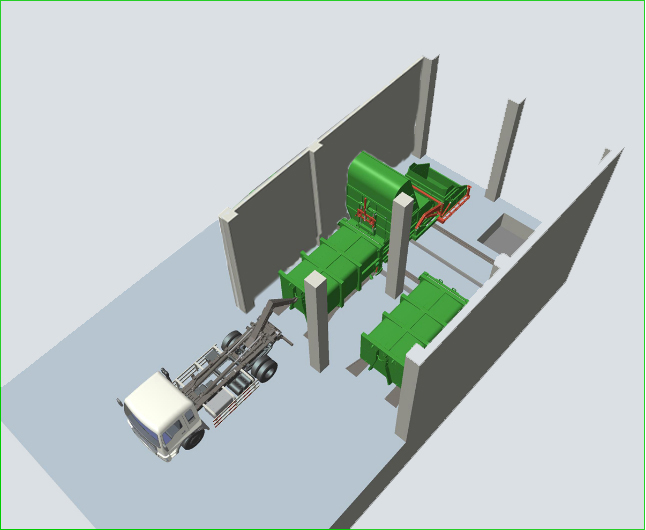 水平分體壓縮站 水平分體壓縮站